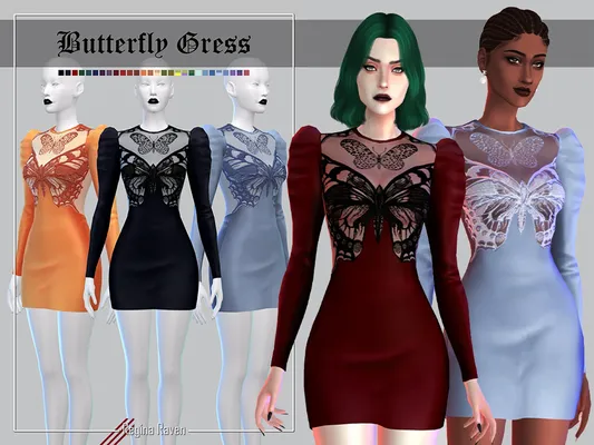 Butterfly dress